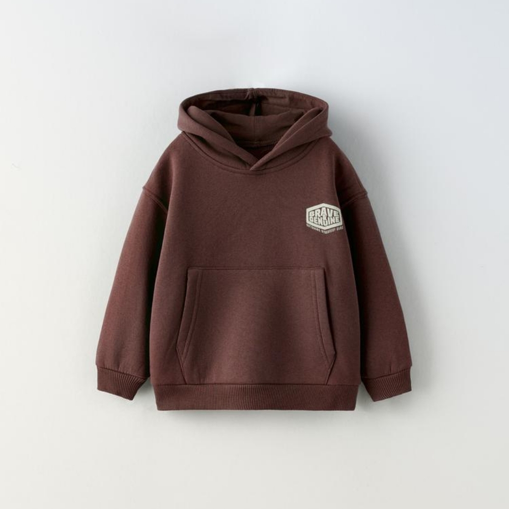 ZARA KIDS HOODED SWEATSHIRT